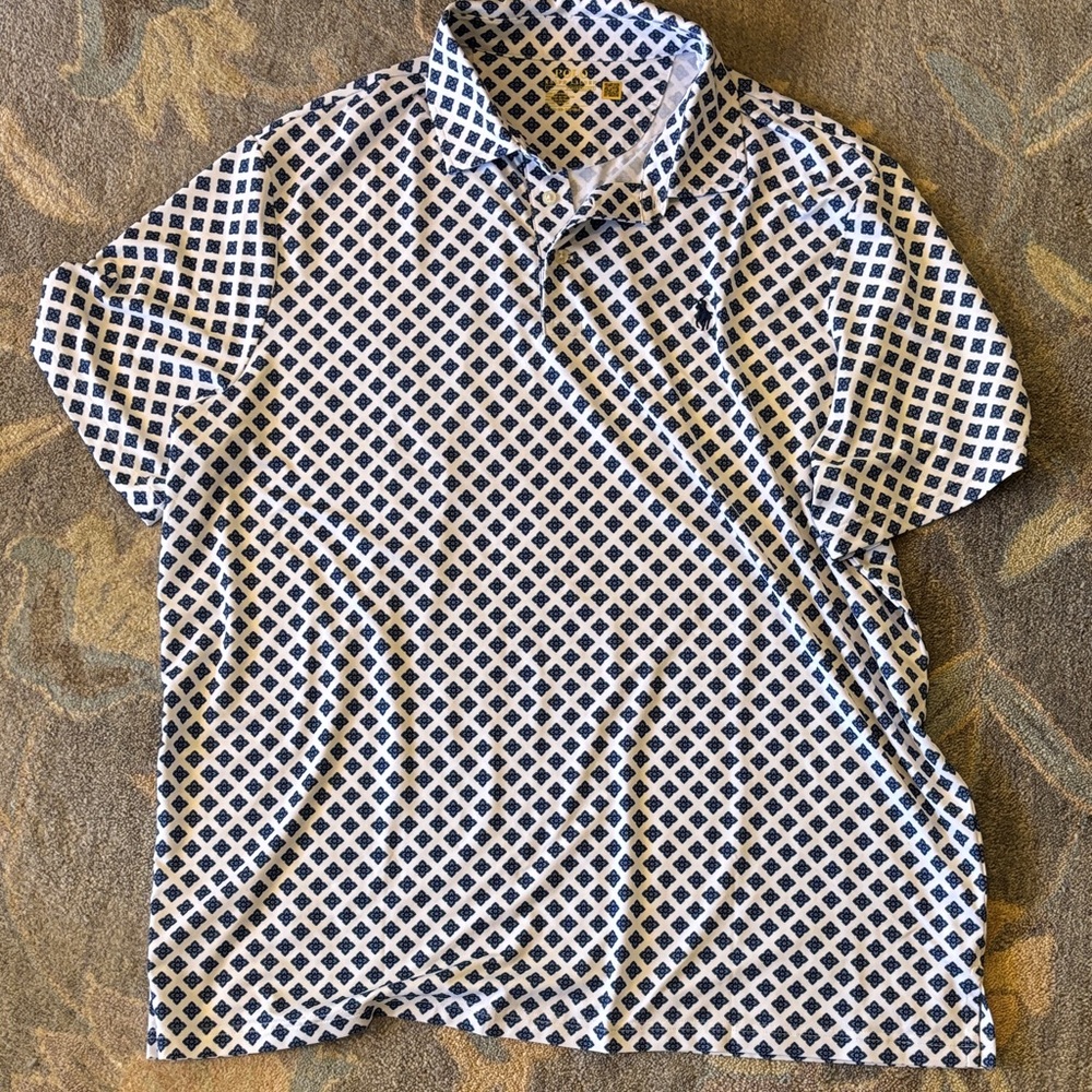 Polo by Ralph Lauren Navy and White Checkered Shirt
